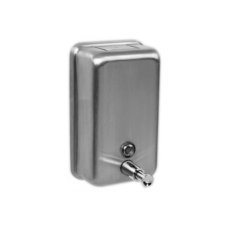 DISPENSADOR DE JABON ACABADO SATINADO 206 x 121 x 72 mm 1,2 LTS