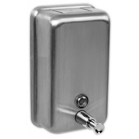 DISPENSADOR DE JABON ACABADO SATINADO 206 x 121 x 72 mm 1,2 LTS