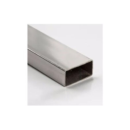 PERFIL RECTANGULAR ACERO INOXIDABLE AISI 304